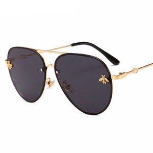 gucci bee aviators
